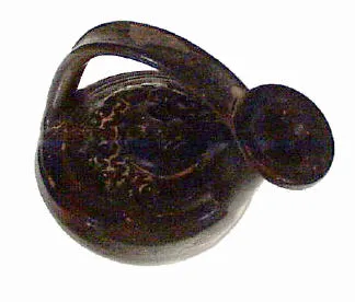 ASKOS (ATHENIAN, BLACK GLAZE)