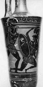 LEKYTHOS (ATHENIAN, BLACK-FIGURE)