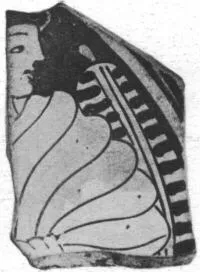 CUP, FRAGMENT (ATHENIAN, RED-FIGURE)