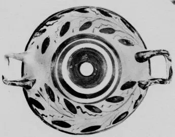 CUP (BOEOTIAN, BLACK PATTERN)