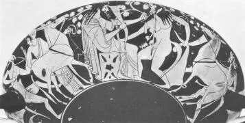 CUP B (ATHENIAN, RED-FIGURE)