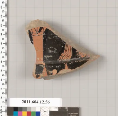 Terracotta fragment of a volute-krater (deep bowl)?