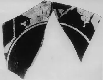 CUP, FRAGMENT (ATHENIAN, RED-FIGURE)