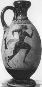 LEKYTHOS (ATHENIAN, BLACK-FIGURE)