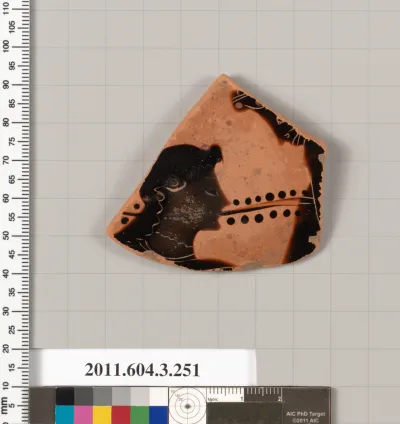 Terracotta fragment of a neck-amphora (jar)