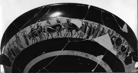 CUP, LITTLE MASTER BAND (ATHENIAN, BLACK-FIGURE)