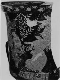 KRATER, CALYX (SOUTH ITALIAN, APULIAN, RED-FIGURE)