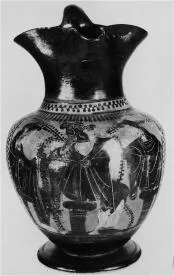 OINOCHOE (ATHENIAN, BLACK-FIGURE)
