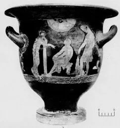 KRATER, BELL (SOUTH ITALIAN, APULIAN, RED-FIGURE)