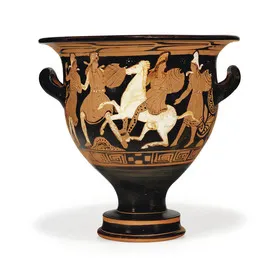 KRATER, BELL (ATHENIAN, RED-FIGURE)