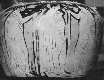 KRATER, COLUMN (ATHENIAN, RED-FIGURE)