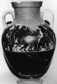 AMPHORA, BELLY, TYPE A (ATHENIAN, BLACK-FIGURE)