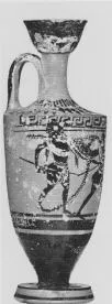 LEKYTHOS (ATHENIAN, BLACK-FIGURE)