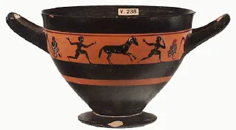 SKYPHOS (ATHENIAN, BLACK-FIGURE)