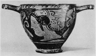 SKYPHOS (SOUTH ITALIAN, CAMPANIAN, RED-FIGURE)