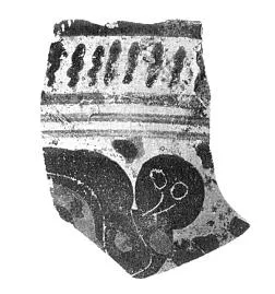 SKYPHOS, FRAGMENT (CORINTHIAN, BLACK-FIGURE)