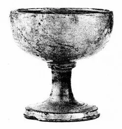CHALICE (ATHENIAN, BLACK GLAZE)