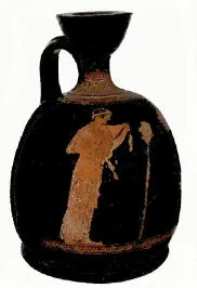 LEKYTHOS, SQUAT (ATHENIAN, RED-FIGURE)