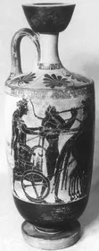 LEKYTHOS (ATHENIAN, BLACK-FIGURE)