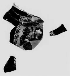 OINOCHOE, FRAGMENTS (ATHENIAN, BLACK-FIGURE)