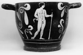 SKYPHOS (ATHENIAN, RED-FIGURE)