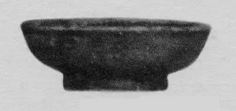 BOWL (ETRUSCAN, BLACK GLAZE)