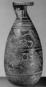 ALABASTRON (CORINTHIAN, BLACK-FIGURE)