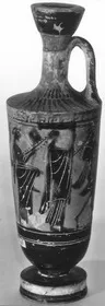 LEKYTHOS (ATHENIAN, BLACK-FIGURE)