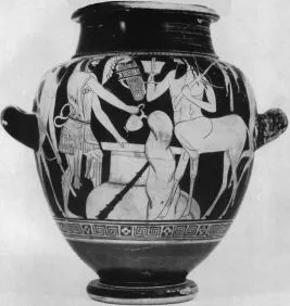 STAMNOS (ATHENIAN, RED-FIGURE)
