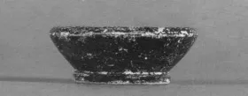BOWL (ATHENIAN, BLACK GLAZE)