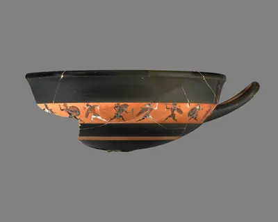 Fragmentary Attic Black-Figure Band Cup