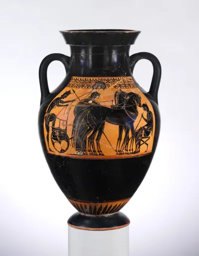 Terracotta amphora (jar)