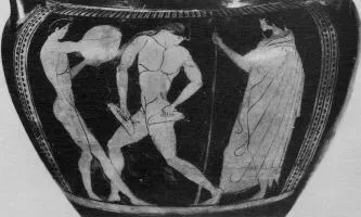 KRATER, COLUMN (ATHENIAN, RED-FIGURE)