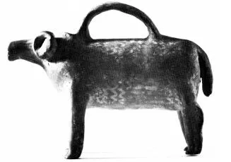 FIGURE VASE (BOEOTIAN)
