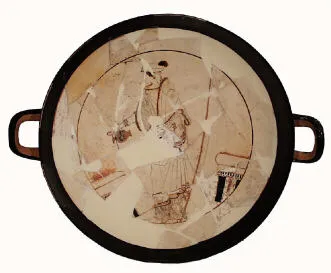 CUP B (ATHENIAN, RED-FIGURE)