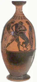 LEKYTHOS (ATHENIAN, BLACK-FIGURE)