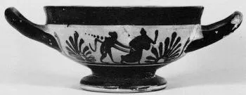 CUP SKYPHOS (ATHENIAN, BLACK-FIGURE)