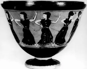 PYXIS (ATHENIAN, BLACK-FIGURE)