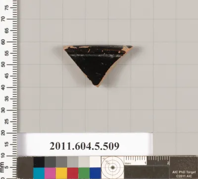 Terracotta fragment of a kylix (drinking cup)?