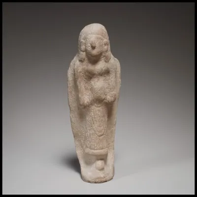 Standing female figurine