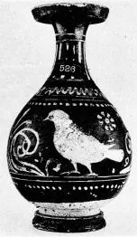 BOTTLE (SOUTH ITALIAN, GNATHIAN, ADDED COLOUR)
