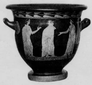 KRATER, BELL (ATHENIAN, RED-FIGURE)