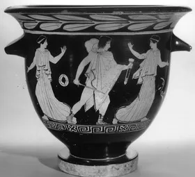 KRATER, BELL (ATHENIAN, RED-FIGURE)