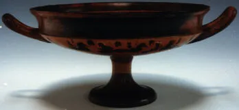 CUP DROOP (ATHENIAN, BLACK-FIGURE)
