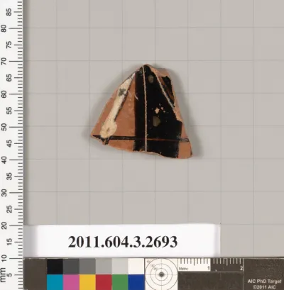 Terracotta fragment of an olpe (jug)