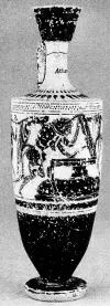 LEKYTHOS (ATHENIAN, BLACK-FIGURE)