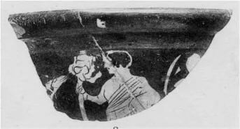 CUP, STEMLESS, FRAGMENT (ATHENIAN, RED-FIGURE)