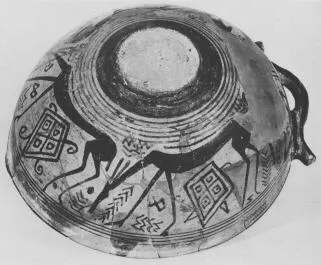 CUP (ATHENIAN GEOMETRIC, SILHOUETTE)