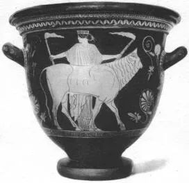 KRATER, BELL (ATHENIAN, RED-FIGURE)