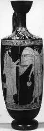 LEKYTHOS (ATHENIAN, RED-FIGURE)
